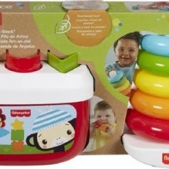 Fisher-Price Baby's Eerste Blokken En Kleurenringpiramide -Goedkope Blokken Winkel 550x297 5