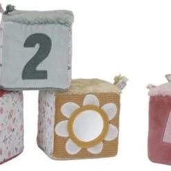 Little Dutch Zachte Blokkenset Flowers & Butterflies