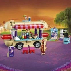 LEGO Friends 41129 Hotdog-wagen Pretpark -Goedkope Blokken Winkel 550x303 4