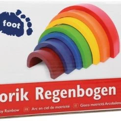 Small Foot Company Small Foot - Houten Bouwblokken - Regenboog Groot - Houten Regenboog Bouwset - Baby Speelgoed- Schoen Cadeau - Sinterklaas - Kerst -Goedkope Blokken Winkel 550x304 1