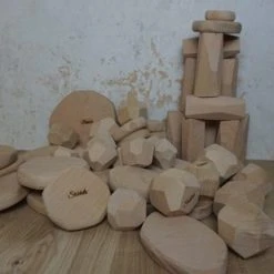 Karkendiem Klassenset Stekkels 56 Blokken Beukenhout