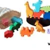 Van Theo Stapeldiertjes Jungle – Houten Blokken – Balansspel – Duurzaam Speelgoed – Stapelblokken - Dieren -Goedkope Blokken Winkel 550x311