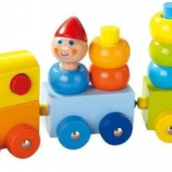 Haba Stapelspeelgoed Trein 32 Cm Junior Hout 17-delig -Goedkope Blokken Winkel 550x313 7
