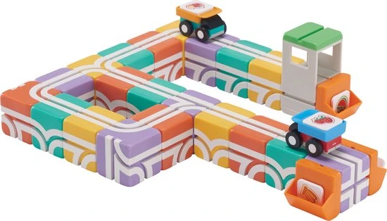 QBI Blokkenset Magnetic Cubes Collection Explorer Preschool Plus 37delig 6 QBI Blokkenset Magnetic Cubes Collection Explorer Preschool Plus 37delig - Afbeelding 4