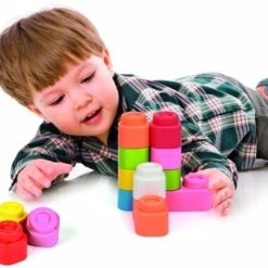 Clementoni Clemmy - Clemmy Baby 48 Stukjes, Kunststof Blokken, 6-36 Maanden - 17134 -Goedkope Blokken Winkel 550x319 1