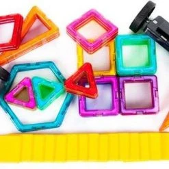 IKONKA Magnetic Toys Magnetische Bouwblokken - Magnetisch Speelgoed - 71 Onderdelen - Vanaf 3 Jaar -Goedkope Blokken Winkel 550x322