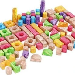 Spielwerk Schuimbouwstenen 100st. -Goedkope Blokken Winkel 550x327 2