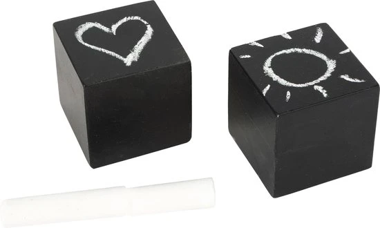 Merkloos Houten Blokken - Schoolbord Bouwstenen - Zwart - 13 Stuks - Speelgoed Vanaf 3 Jaar 5 Merkloos Houten Blokken - Schoolbord Bouwstenen - Zwart - 13 Stuks - Speelgoed Vanaf 3 Jaar - Afbeelding 3