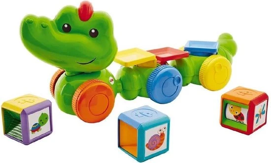 Fisher-Price Blokken Krokodil (Silly Safari) 3 Fisher-Price Blokken Krokodil (Silly Safari)