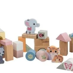 Jouéco® - The Wildies Family Houten Blokken In Ton 50 Stuks -Goedkope Blokken Winkel 550x332