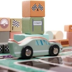 OZM TOY Blokken Speelgoed Met Speelmat - Educatieve Houten Blokken - Speelgoed - 160 Stuks - Blokken Speelset - Ontwikkelingsspeelgoed - Stimuleert Motoriek En Creativiteit -Goedkope Blokken Winkel 550x332 4