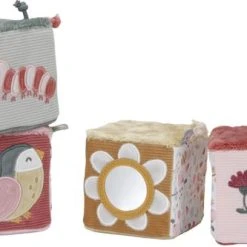 Little Dutch Zachte Blokkenset Flowers & Butterflies -Goedkope Blokken Winkel 550x333 2