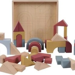 Little Dutch Houten Blokkendoos 47-delig Pure And Nature -Goedkope Blokken Winkel 550x333 3