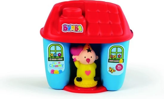 Studio 100 Blokkenemmer Bumba 13,8 X 19 Cm Rood/blauw 8-delig 3 Studio 100 Blokkenemmer Bumba 13,8 X 19 Cm Rood/blauw 8-delig