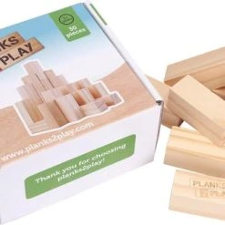 Planks 2 Play Houten Blokken - 30 Kleine Pilaren -Goedkope Blokken Winkel 550x333 6