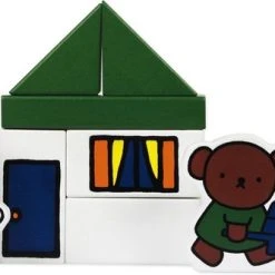 Bambolino Toys - Nijntje Houten Blokkendoos Boerderij - 28-delig Peuter Speelset Met Boerderijdieren - Educatief Speelgoed -Goedkope Blokken Winkel 550x334