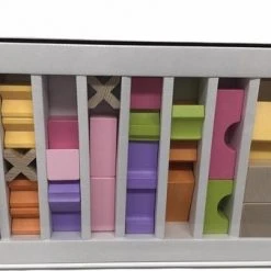 Houten Bouwstenen - Stadthalle Cubika 28 Delig -Goedkope Blokken Winkel 550x338 6