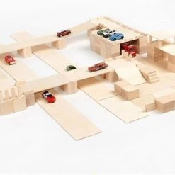 Just Blocks Houten Blokken MEDIUM PACK 166 Stuks -Goedkope Blokken Winkel 550x339 2