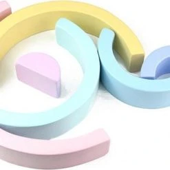 Go Go Gadget Houten Regenboog - 6 Kleuren - Speelgoed Voor Kinderen - Antroposofisch -Goedkope Blokken Winkel 550x342 4