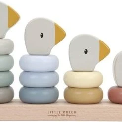 Little Dutch Houten Stapelaar Familie Gans