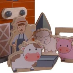 Tryco Inklapbare Houten Boerderij TR-353004 -Goedkope Blokken Winkel 550x348 2