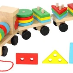 Ariko XL Houten Trein Met Blokken En Vormen - Blokkentrein - Speelgoedtrein - Educatie Met Vormen En Kleuren - 20 Ariko XL Houten Trein Met Blokken En Vormen - Blokkentrein - Speelgoedtrein - Educatie Met Vormen En Kleuren - -Goedkope Blokken Winkel 550x348 4