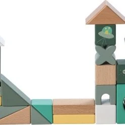 Howa Kar Met 25 Houten Blokken Speelgoed "space" 6018 -Goedkope Blokken Winkel 550x354 1