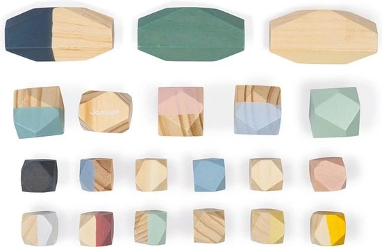 Janod Sweet Cocoon - Stapelstenen 4 Janod Sweet Cocoon - Stapelstenen - Afbeelding 2