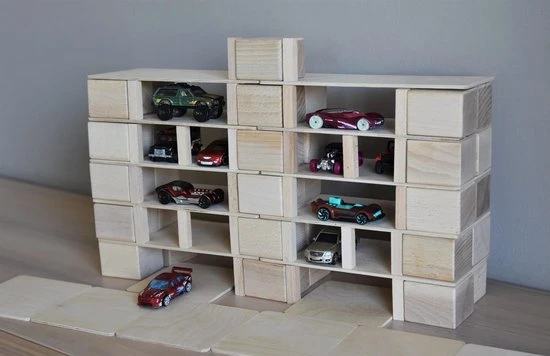 Just Blocks Houten Blokken SMALL PACK 74 Stuks 13 Just Blocks Houten Blokken SMALL PACK 74 Stuks - Afbeelding 11