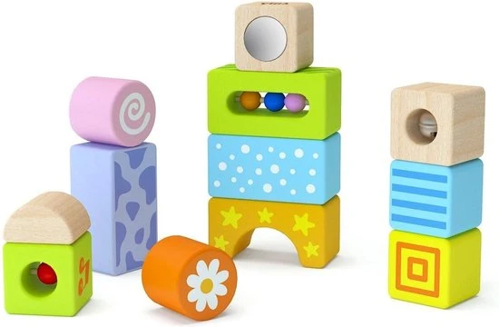 Vigatoys Babyblokken Met Geluid 5 Vigatoys Babyblokken Met Geluid - Afbeelding 3