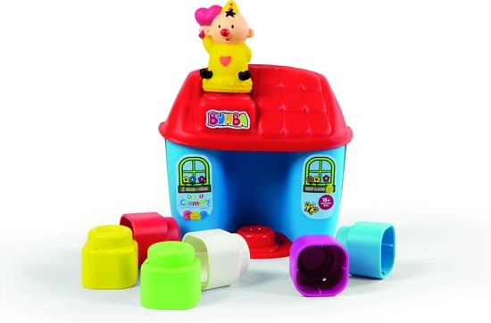 Studio 100 Blokkenemmer Bumba 13,8 X 19 Cm Rood/blauw 8-delig 5 Studio 100 Blokkenemmer Bumba 13,8 X 19 Cm Rood/blauw 8-delig - Afbeelding 3