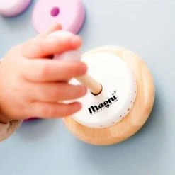 Magni Aps Magni - Houten Pinguïn Stapeltoren - Roze -Goedkope Blokken Winkel 550x364 12