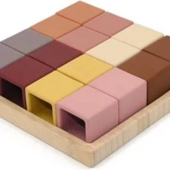 Rammelaartje Little Koekies - Siliconen Set Stapel Blokken 16 Stuks - Duurzaam Speelgoed - Siliconen Stapeltoren - Babyspeelgoed - Kraamcadeau - Sinterklaascadeau - Kertscadeau -Goedkope Blokken Winkel 550x364 14
