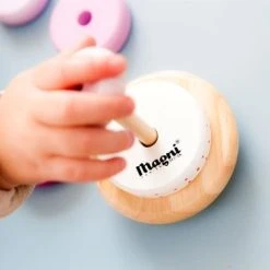 Magni Aps Magni - Houten Pinguïn Stapeltoren - Blauw -Goedkope Blokken Winkel 550x364 8