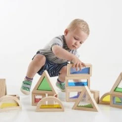 TickiT - 16 Houten Sensorische Blokken Gevuld Met Gekleurd Zand, Water En Kralen -Goedkope Blokken Winkel 550x365 1