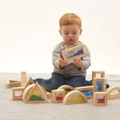 TickiT - 16 Houten Sensorische Blokken Gevuld Met Gekleurd Zand, Water En Kralen -Goedkope Blokken Winkel 550x365 2