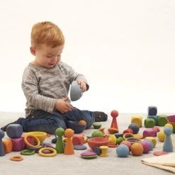 TickiT Rainbow Wooden Super Set | Mega Houten Sorteer En Speelset Groot | 84 Stuks -Goedkope Blokken Winkel 550x365 4