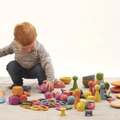 TickiT Rainbow Wooden Super Set | Mega Houten Sorteer En Speelset Groot | 84 Stuks -Goedkope Blokken Winkel 550x365 5