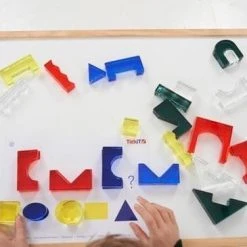 TickiT - Kristallen Bouwblokken Van Acryl + Spiegel + Kaarten (25 Stuks) -Goedkope Blokken Winkel 550x365 9