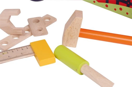 Merkloos Loopkar Met Blokken - Werkbank 6 Merkloos Loopkar Met Blokken - Werkbank - Afbeelding 4