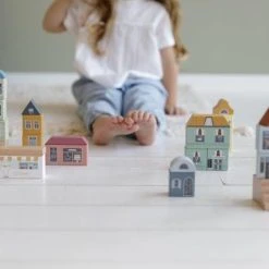 Little Dutch Treinbaanuitbreiding - Blokkenset Stad -Goedkope Blokken Winkel 550x366 11