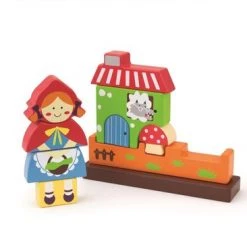 Edushape Magnetische Blokken Roodkapje - 10-delig