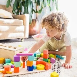 Lovevery Block Set - Bouwblokken - Houten Blokken - Educatief Speelgoed - Peuter Speelgoed - Duurzaam -Goedkope Blokken Winkel 550x366 22