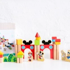 Disney Blokkenset Mickey Mouse Junior Hout 60-delig -Goedkope Blokken Winkel 550x366 24