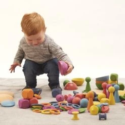 TickiT Rainbow Wooden Super Set | Mega Houten Sorteer En Speelset Groot | 84 Stuks -Goedkope Blokken Winkel 550x366 28