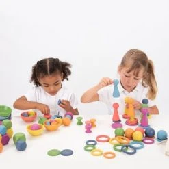 TickiT Rainbow Wooden Super Set | Mega Houten Sorteer En Speelset Groot | 84 Stuks -Goedkope Blokken Winkel 550x366 30