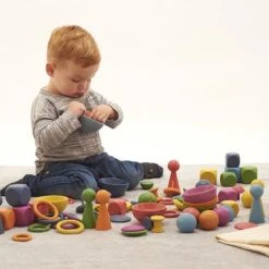 TickiT Rainbow Wooden Super Set | Mega Houten Sorteer En Speelset Groot | 84 Stuks -Goedkope Blokken Winkel 550x366 31