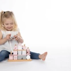 Label Label | Wooden Stacking Blocks | Stapelblokken Huisje | Pink Roze 16 Label Label | Wooden Stacking Blocks | Stapelblokken Huisje | Pink Roze -Goedkope Blokken Winkel 550x366 32