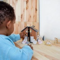 Tryco Inklapbare Houten Boerderij TR-353004 -Goedkope Blokken Winkel 550x366 44