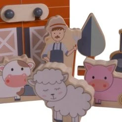 Tryco Inklapbare Houten Boerderij TR-353004 -Goedkope Blokken Winkel 550x366 45